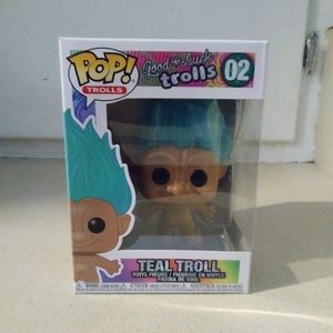 Trolls Teal Troll Pop! Vinyl FigureThis pop is n
